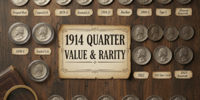 1914 Quarter Value and Rarity