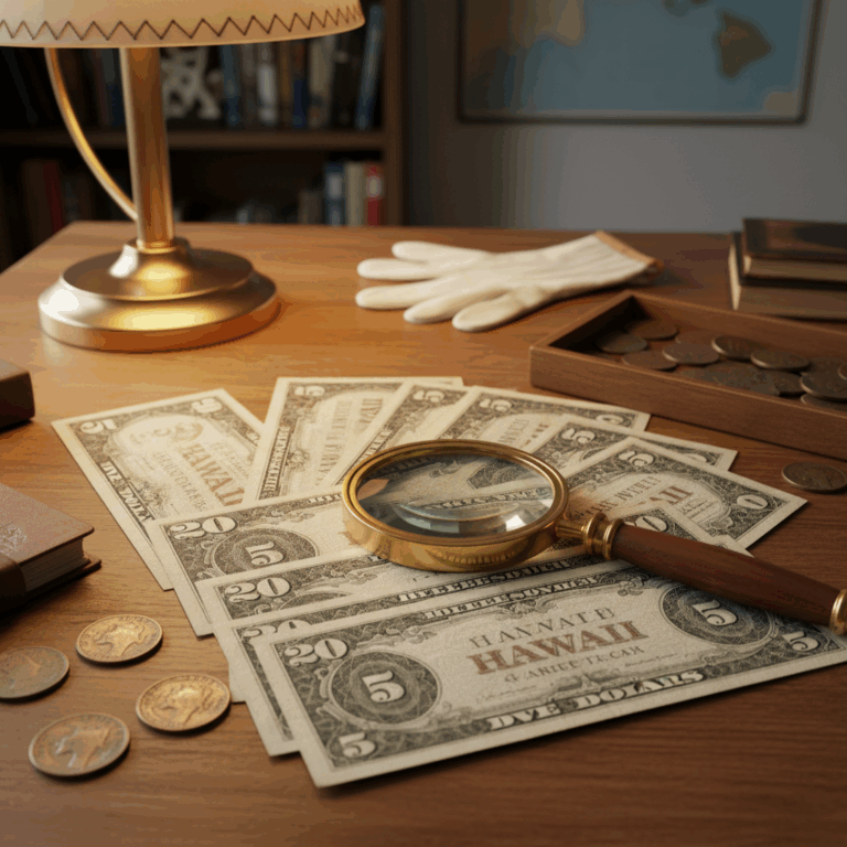 Hawaii Overprint Found in Change Tray