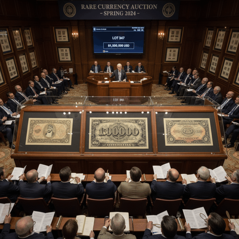 Auction vs Dealer: Which Selling Method Gets You 20% More for Rare Currency