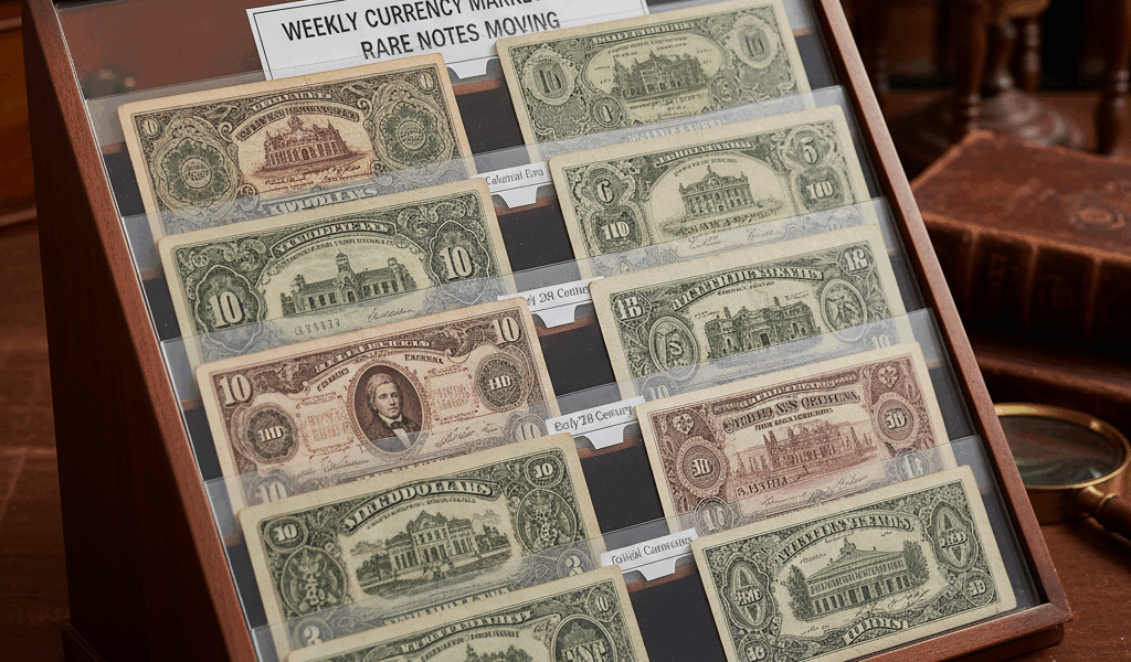 Weekly Currency Market Update: Rare Notes Moving This Week