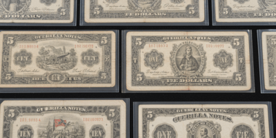 Guerilla Notes Civil War Currency