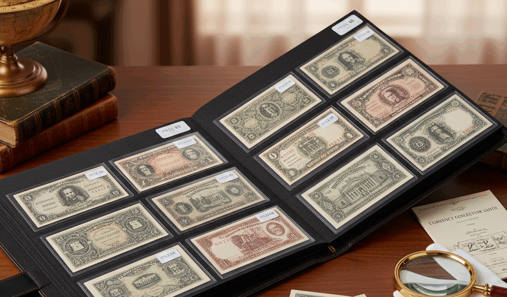 Best Currency Storage Albums and Cases for Paper Money Collectors