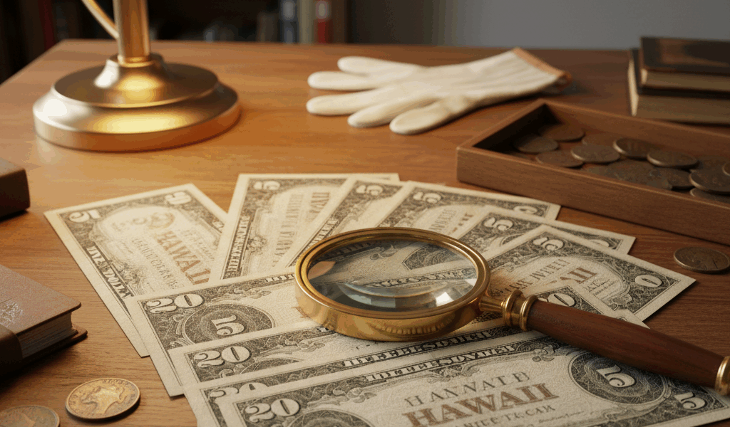 Hawaii Overprint Found in Change Tray