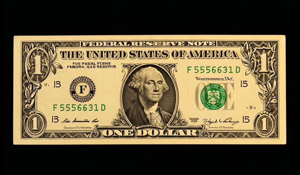 1963 us one dollar bill federal reserve note front view on d 20260331 082354