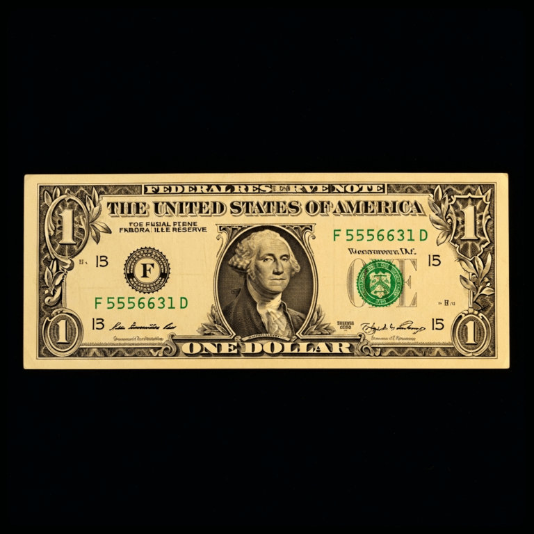 1963 us one dollar bill federal reserve note front view on d 20260331 082354