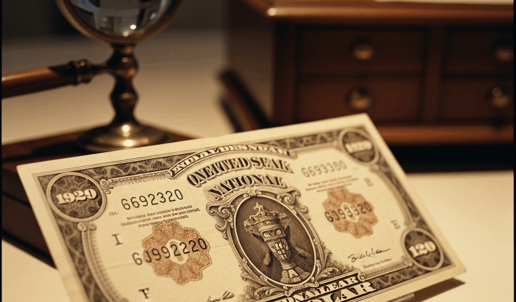 1929 Brown Seal National Bank Note Value Guide