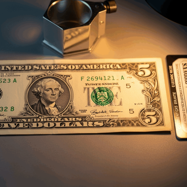 1928 Red Seal Five Dollar Bill Value Guide by Series