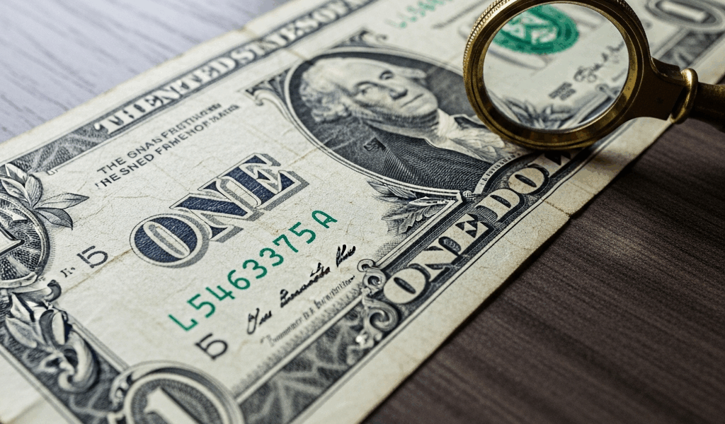 Professional photograph related to: 1935 Silver Certificate Dollar Bill — What Collectors Pay for Ea