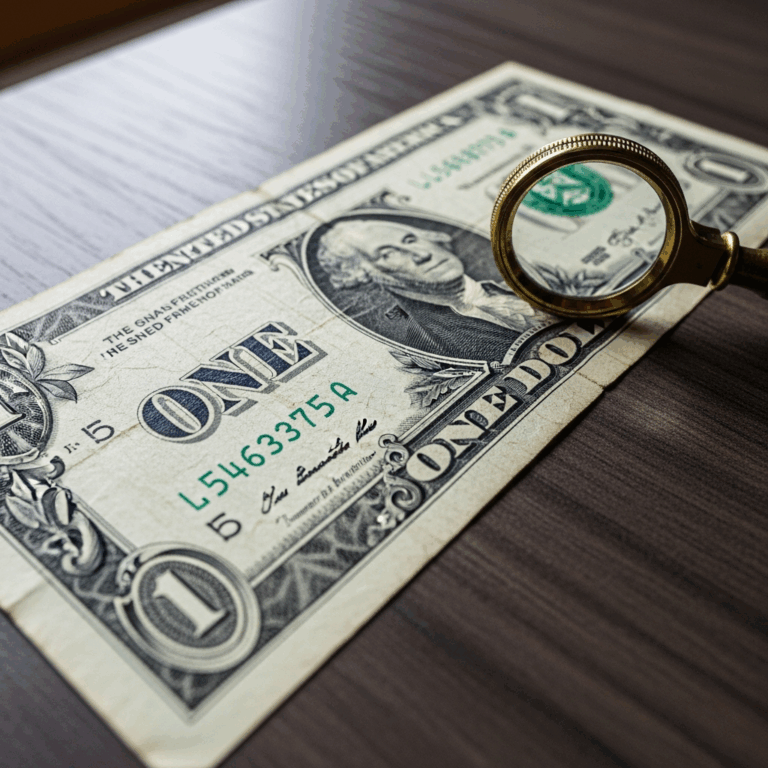 Professional photograph related to: 1935 Silver Certificate Dollar Bill — What Collectors Pay for Ea