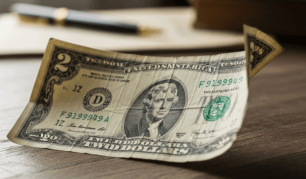 1953 Red Seal Two Dollar Bill What Is It Actually Worth